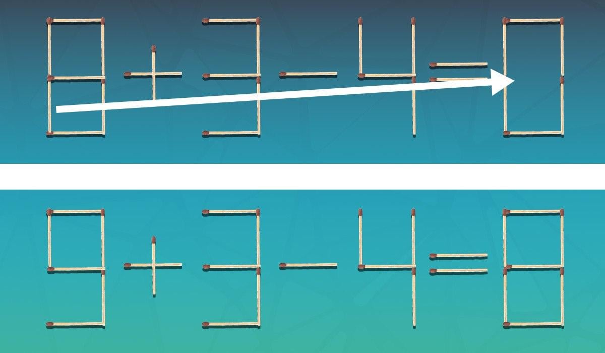 98% от хората не могат да решат пъзел с клечки за зъби: само гениите могат да го направят
