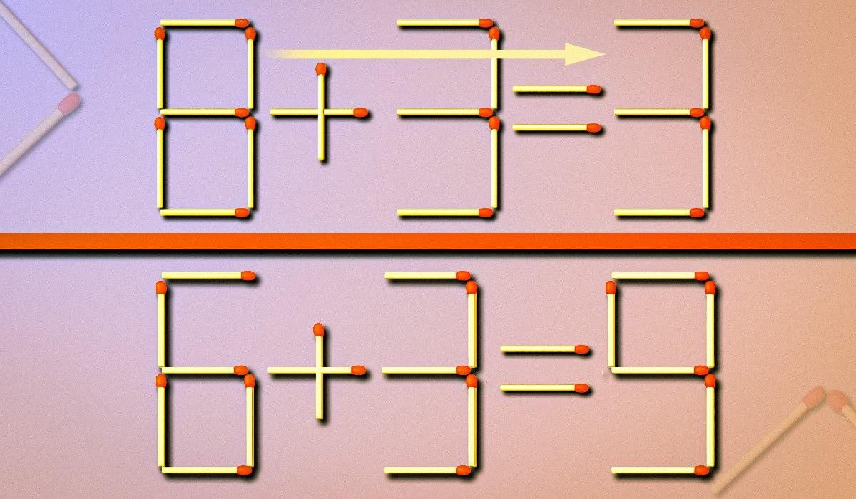 Кое съвпадение трябва да бъде изтеглено, за да стане равенството правилно: IQ тест