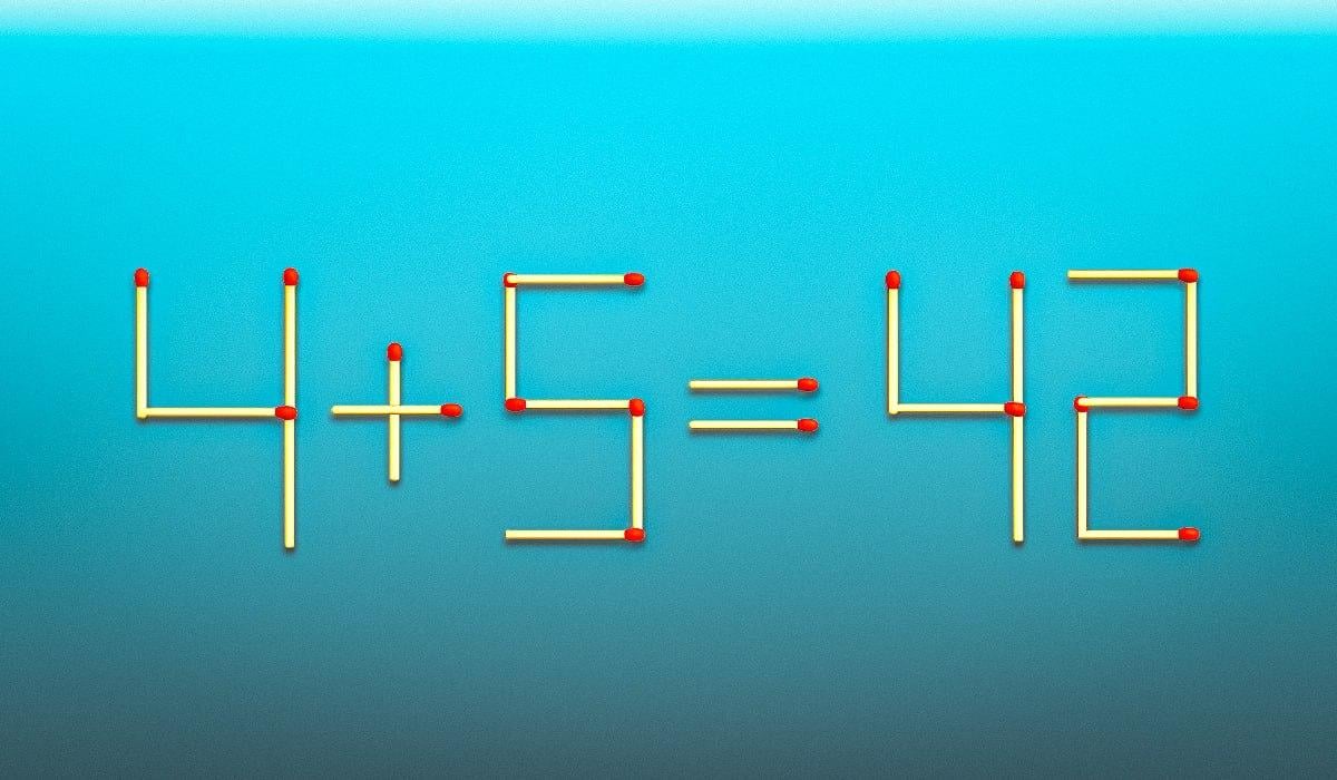 Влачете 2 съвпадения и равенството става правилно: бърз IQ тест