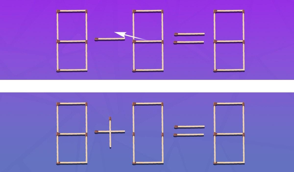Кое съвпадение и къде да го преместим, за да бъде равенството вярно: труден IQ тест Кое съвпадение и къде да го преместим, за да бъде равенството вярно: труден IQ тест