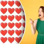 Безумен пъзел за експерти: трябва да откриете странна емотикона на сърце за 5 секунди Безумен пъзел за експерти: трябва да откриете странна емотикона на