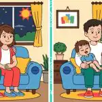 IQ Challenge: Открийте 3 разлики в снимка на приятелско семейство