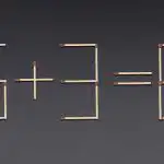 Много труден пъзел: трябва да преместите само една клечка. Много труден пъзел: трябва да преместите само една клечка.