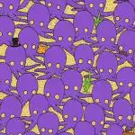 Пъзел за гении: само малцина ще открият риба сред октоподи за 45 секунди Пъзел за гении: само малцина ще открият риба сред октоподи