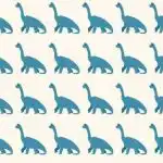 Само гений с остър поглед може да открие "странния" динозавър за 5 секунди: загадка за внимание Само гений с остър поглед може да открие "странния" динозавър