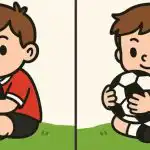 Супер IQ тест: открийте 3 разлики в снимка на момче